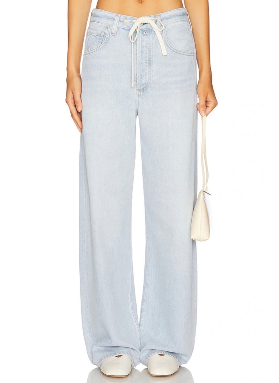 Citizens of Humanity Brynn Drawstring Trouser Jeans in Portola Size 28